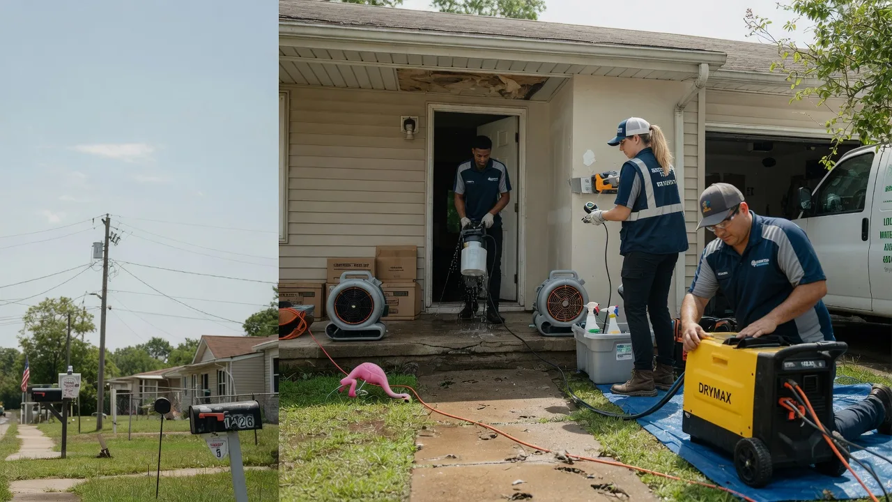 Storm Damage Water Removal in Langford, SD near me